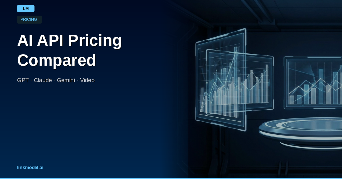 AI API Pricing 2026: GPT-5.5, Claude, Gemini & Video Models Compared