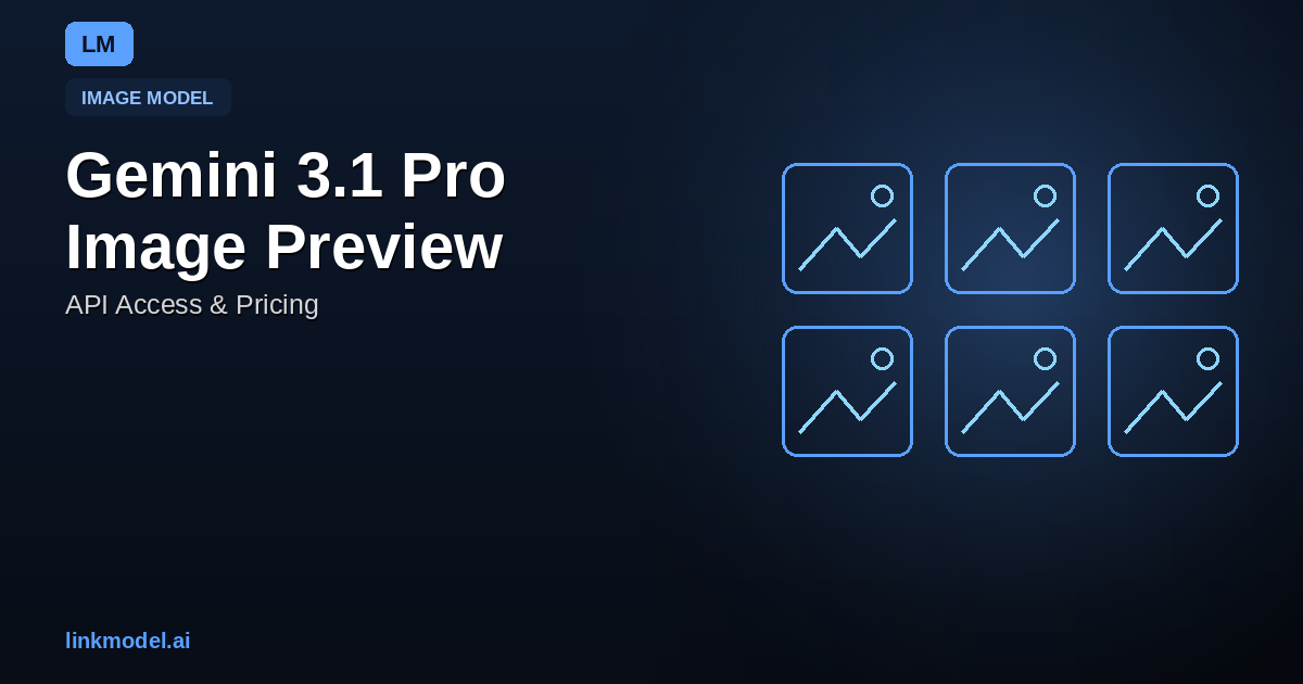 Gemini 3.1 Pro Image Preview: API Access & Pricing [2026] | LinkModel