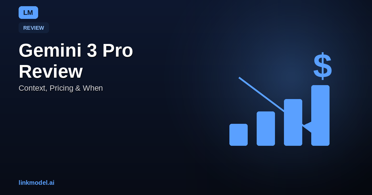 Gemini 3 Pro Review (2026): Context, Pricing & When to Use It