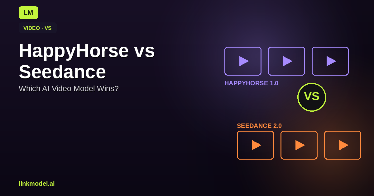 HappyHorse vs Seedance: Which AI Video Model Wins in 2026?