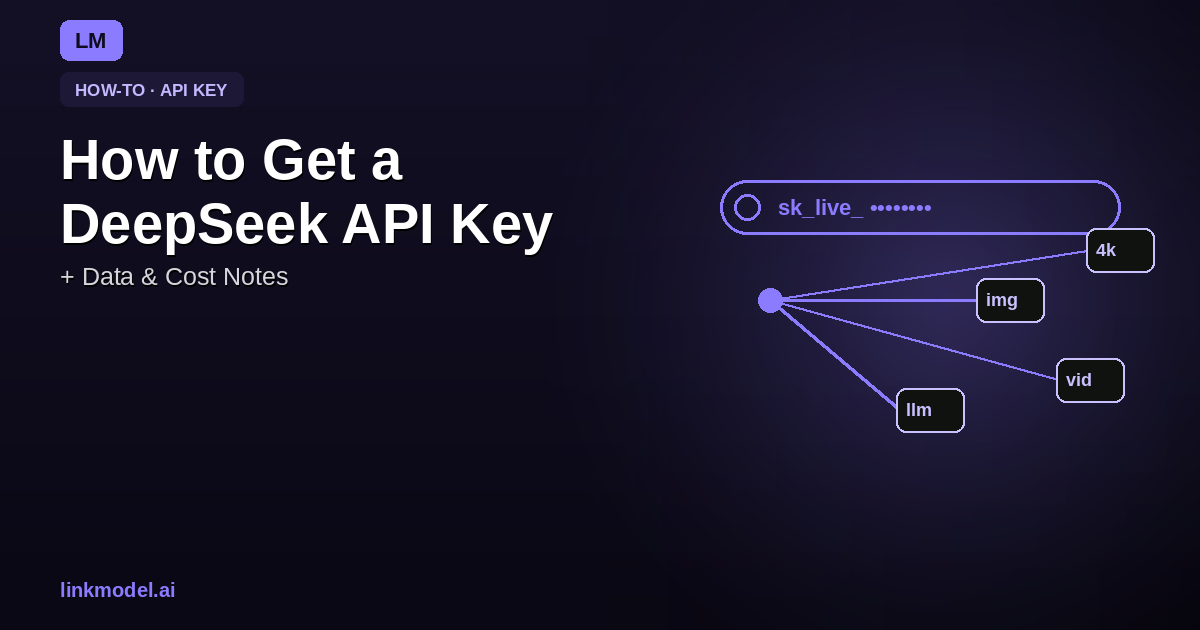 How to Get a DeepSeek API Key in 2026 (+ Data & Cost Notes)