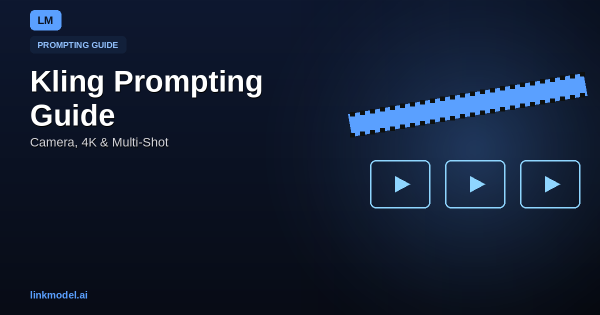 Kling Prompting Guide & Examples (2026): Camera, 4K, Multi-Shot