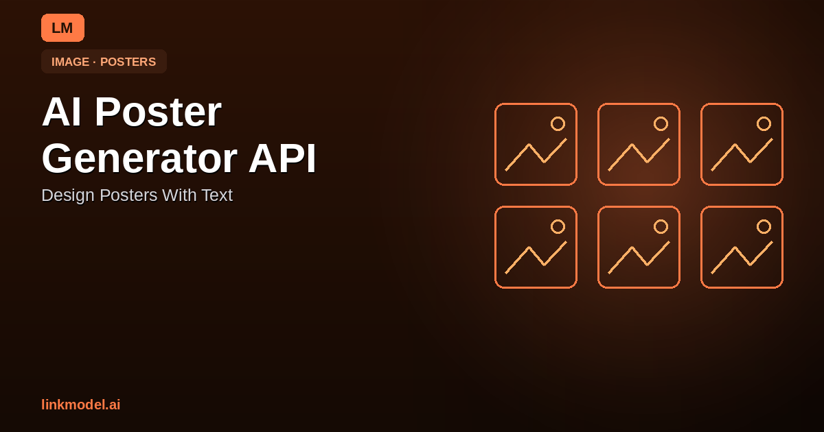 AI Poster Generator API: Design Posters With Text at Scale