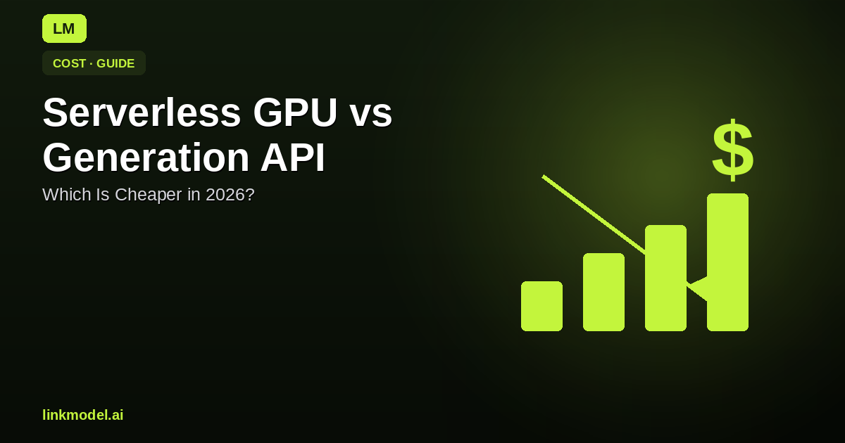 Serverless GPU vs Generation API: Which Is Cheaper in 2026?