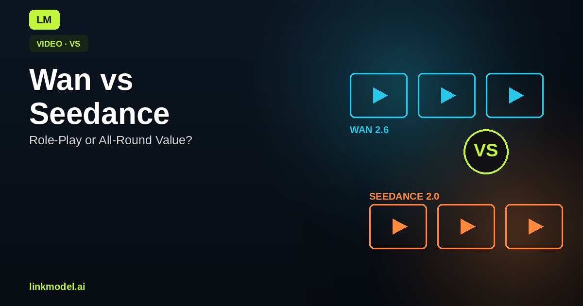 Wan vs Seedance: Role-Play Video or All-Round Value?