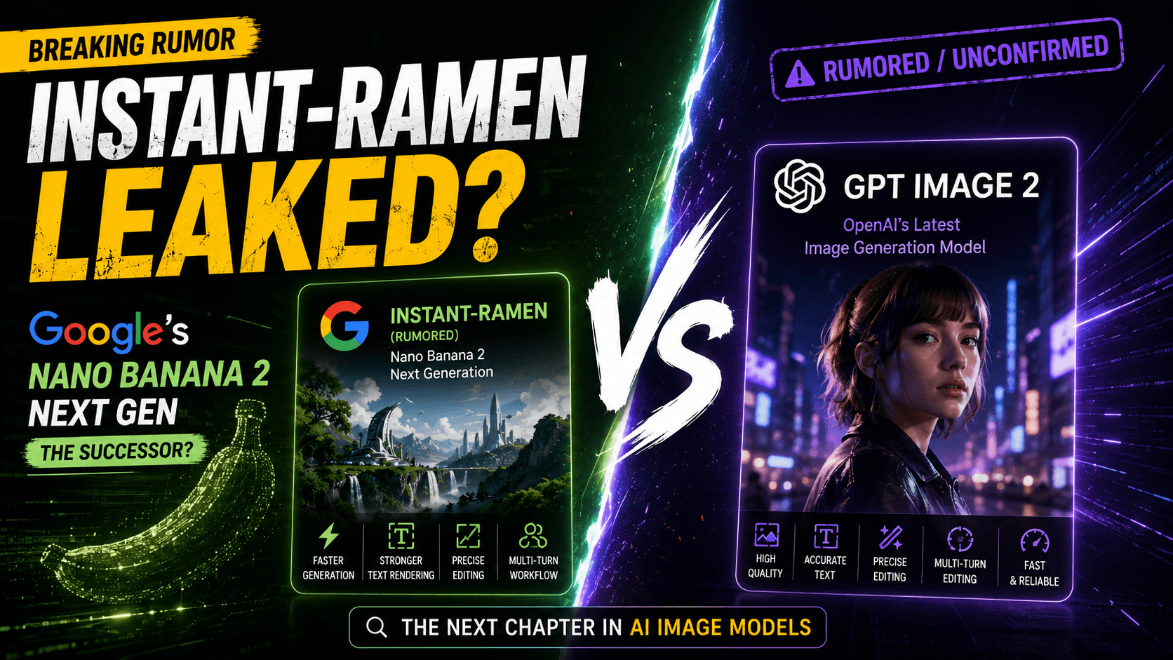 Nano Banana 2 Successor? Instant-Ramen vs GPT Image 2
