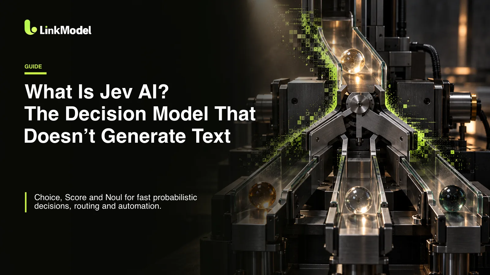 What Is Jev AI? The Decision Model That Doesn’t Generate Text